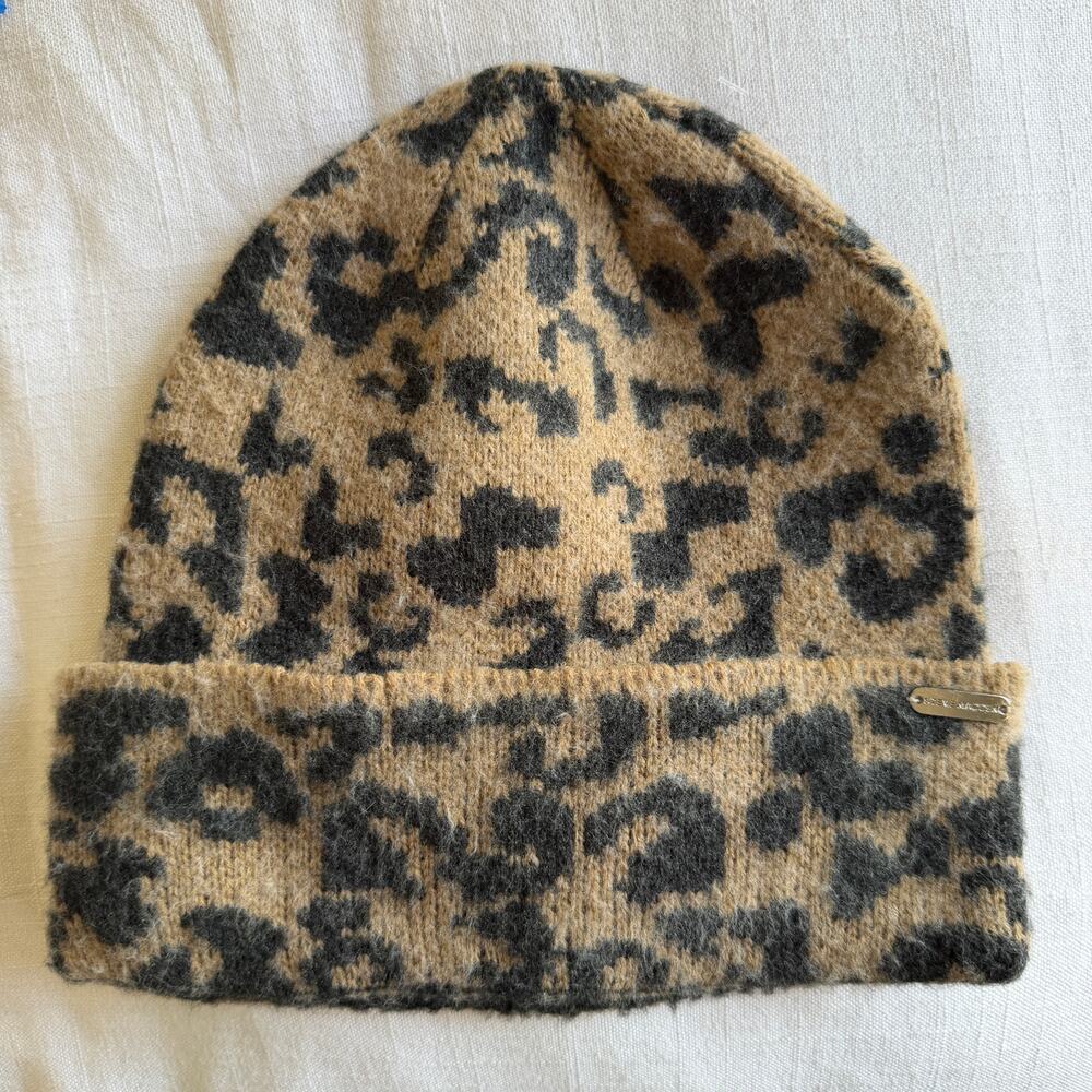 Steve Madden Animal Print beenie